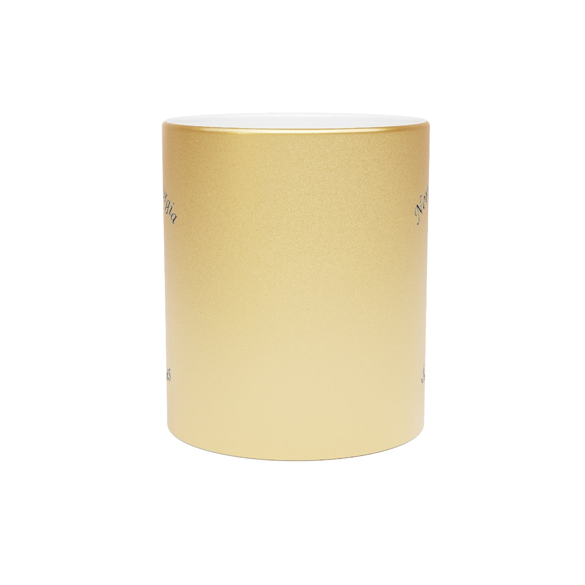 North Georgia Solitaries Metallic Mug (Silver\Gold)