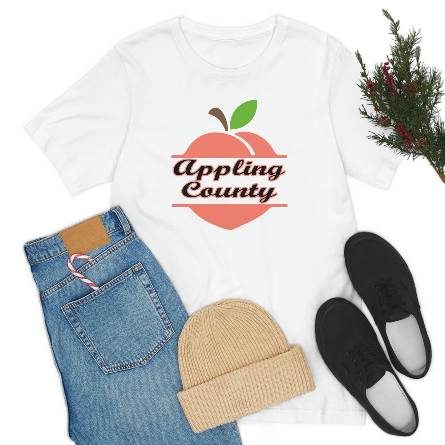 Appling County Georgia Unisex Jersey Short Sleeve Tee