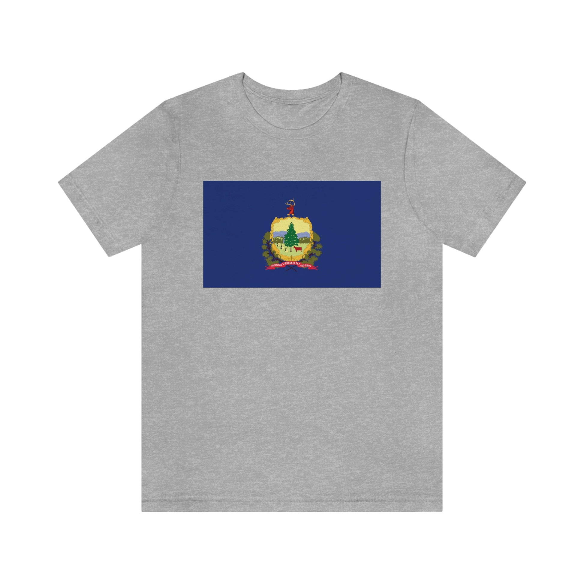 Vermont Flag Unisex Jersey Short Sleeve Tee Tshirt T-shirt