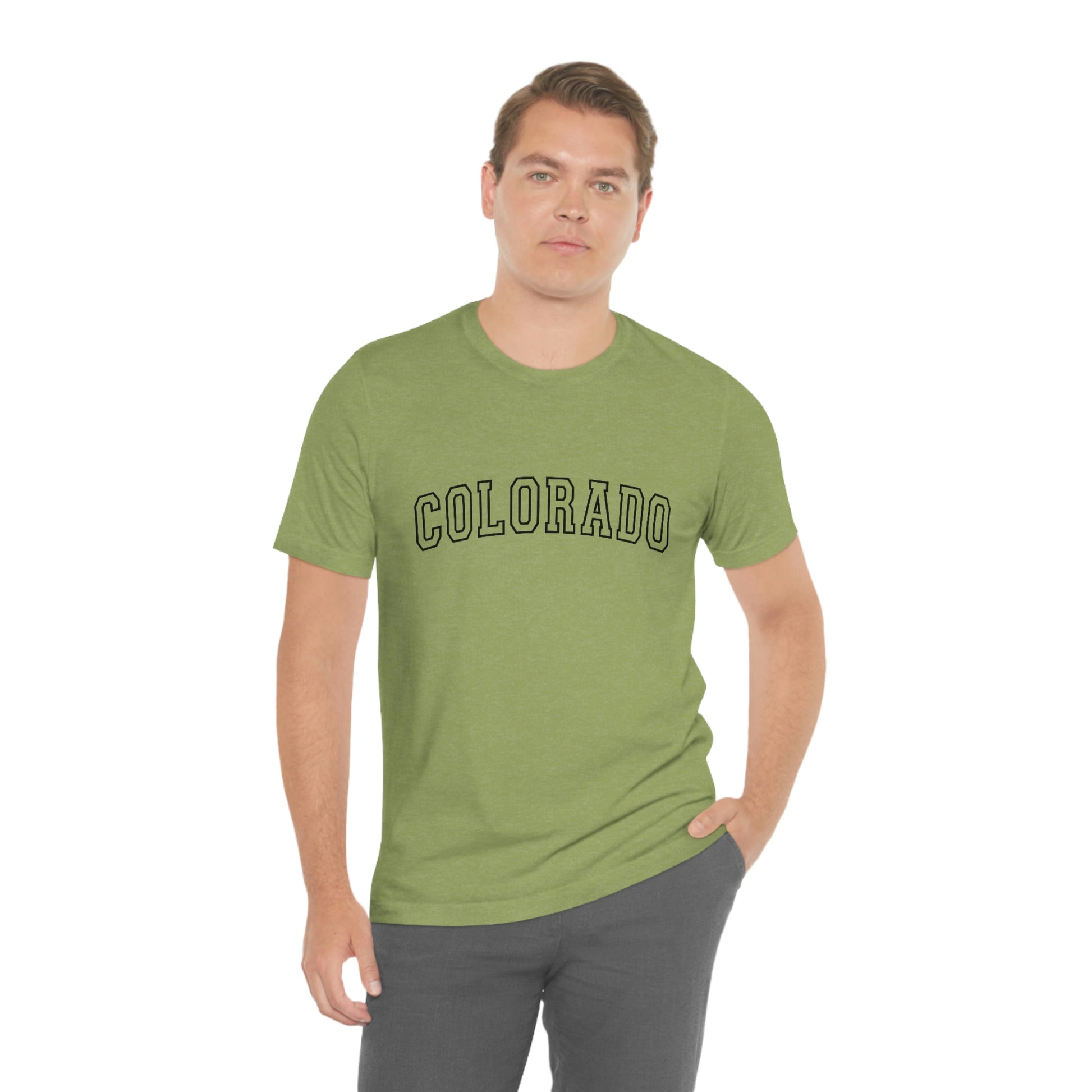 Colorado Varsity Arch Unisex Jersey Short Sleeve Tee Tshirt T-shirt