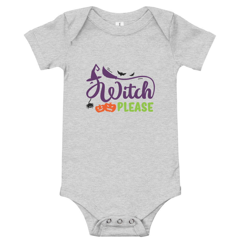 Witch Please Baby short sleeve one piece