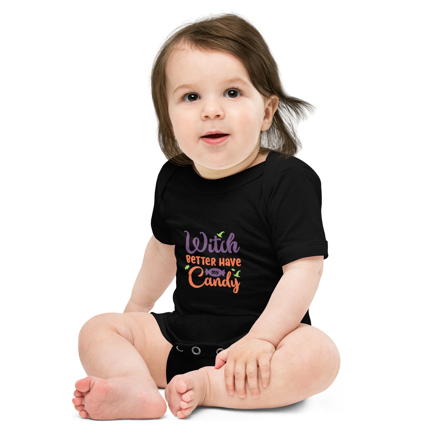 Witch Better Have Candy Baby short sleeve one piece