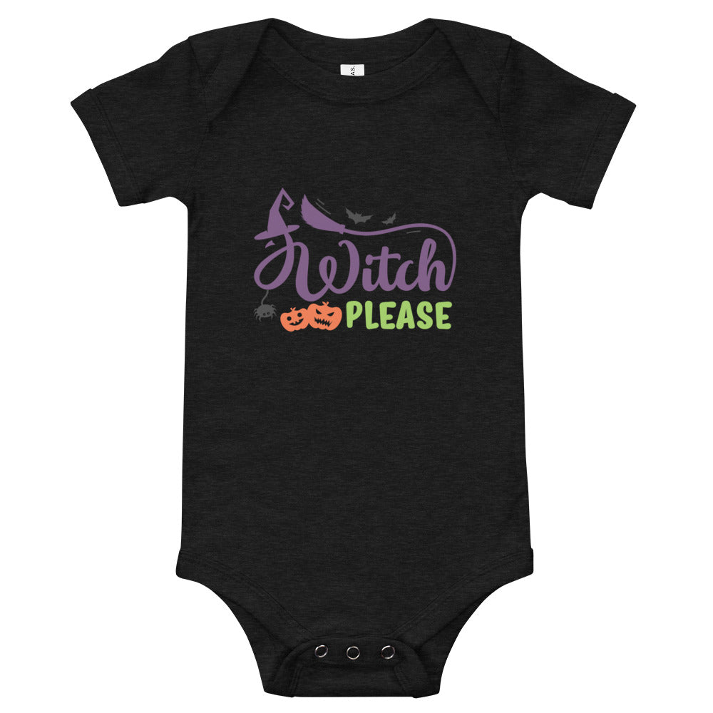 Witch Please Baby short sleeve one piece