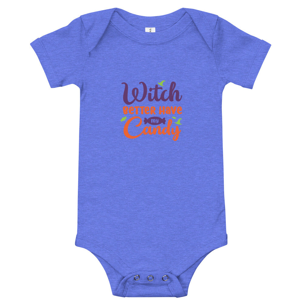 Witch Better Have Candy Baby short sleeve one piece