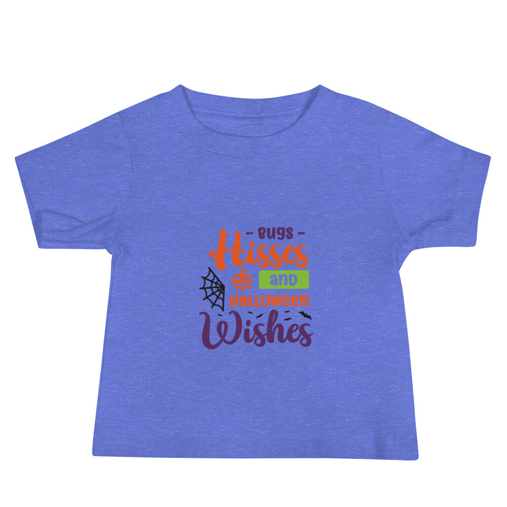 Bug Hisses and Halloween Wishes Baby Tshirt