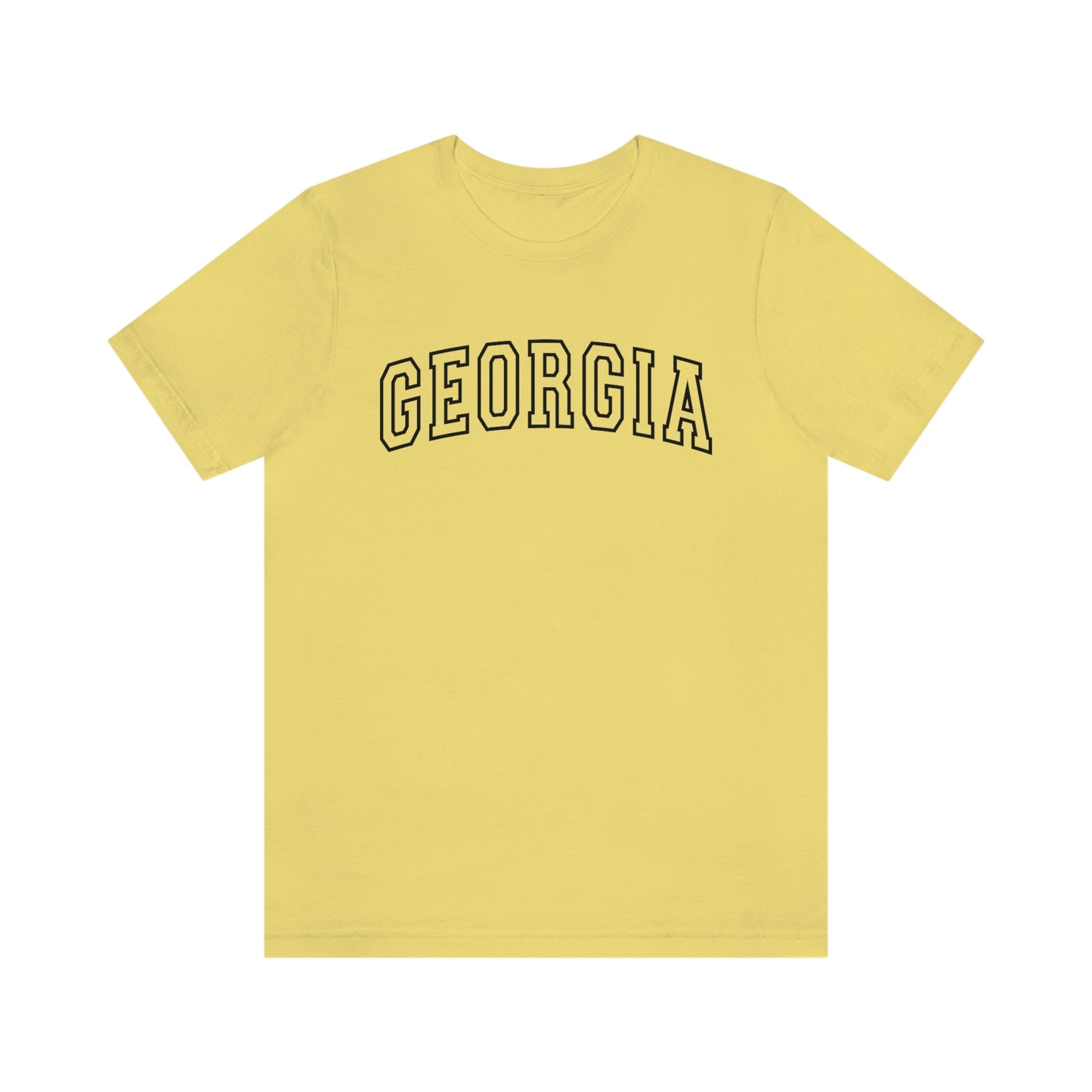 Georgia Varsity Letters Arch Short Sleeve T-shirt