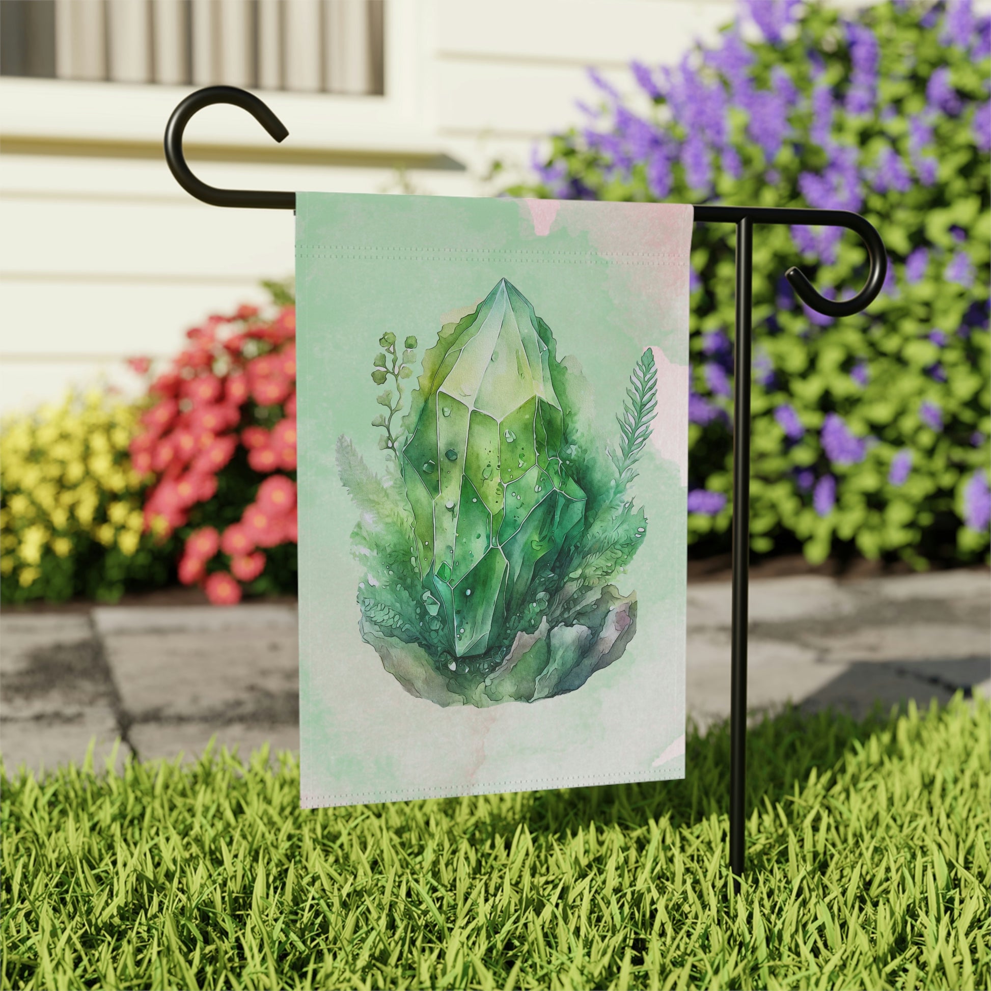 Green Crystal Garden & House Banner