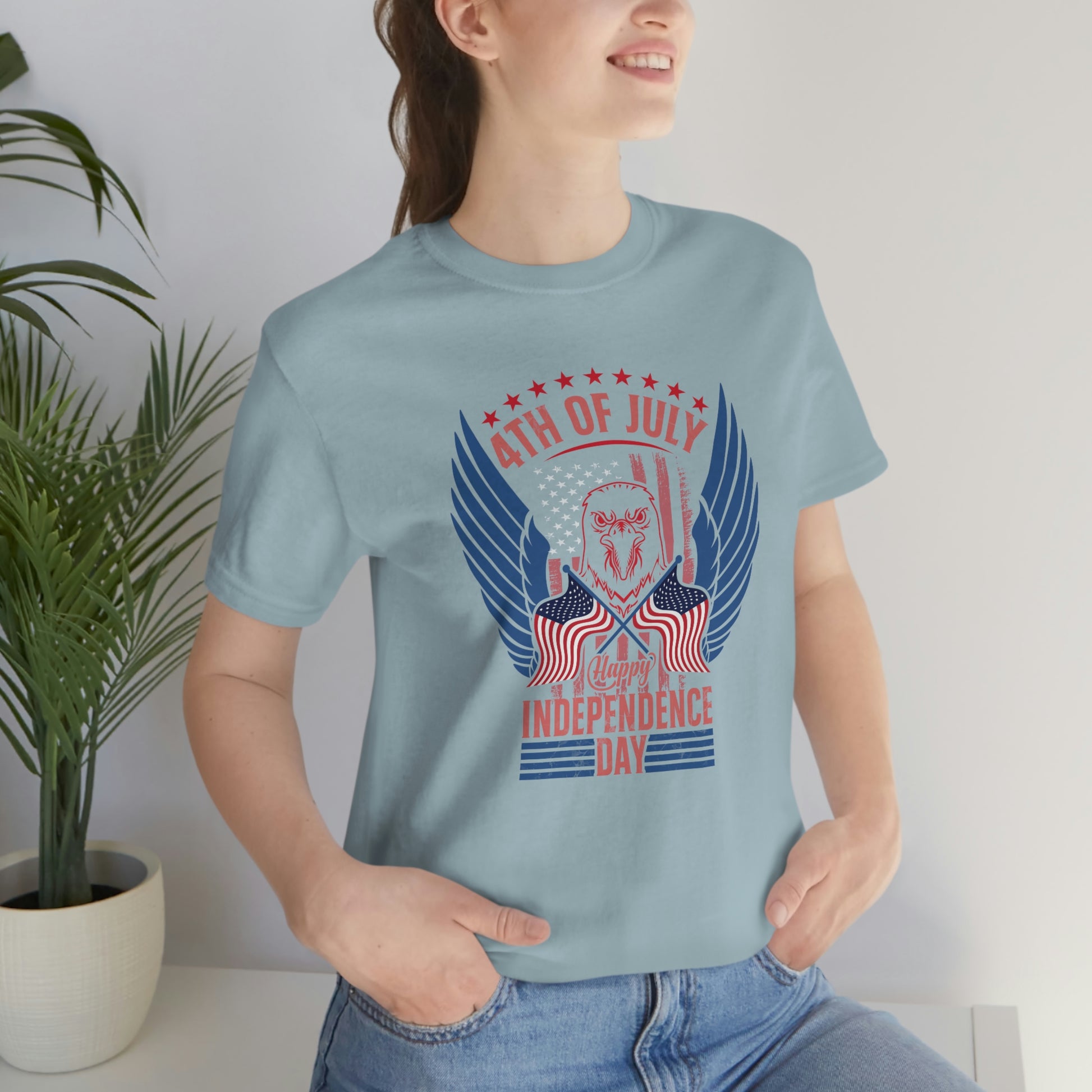 4th of July Happy Independence Day Tee tshirt t-shirt