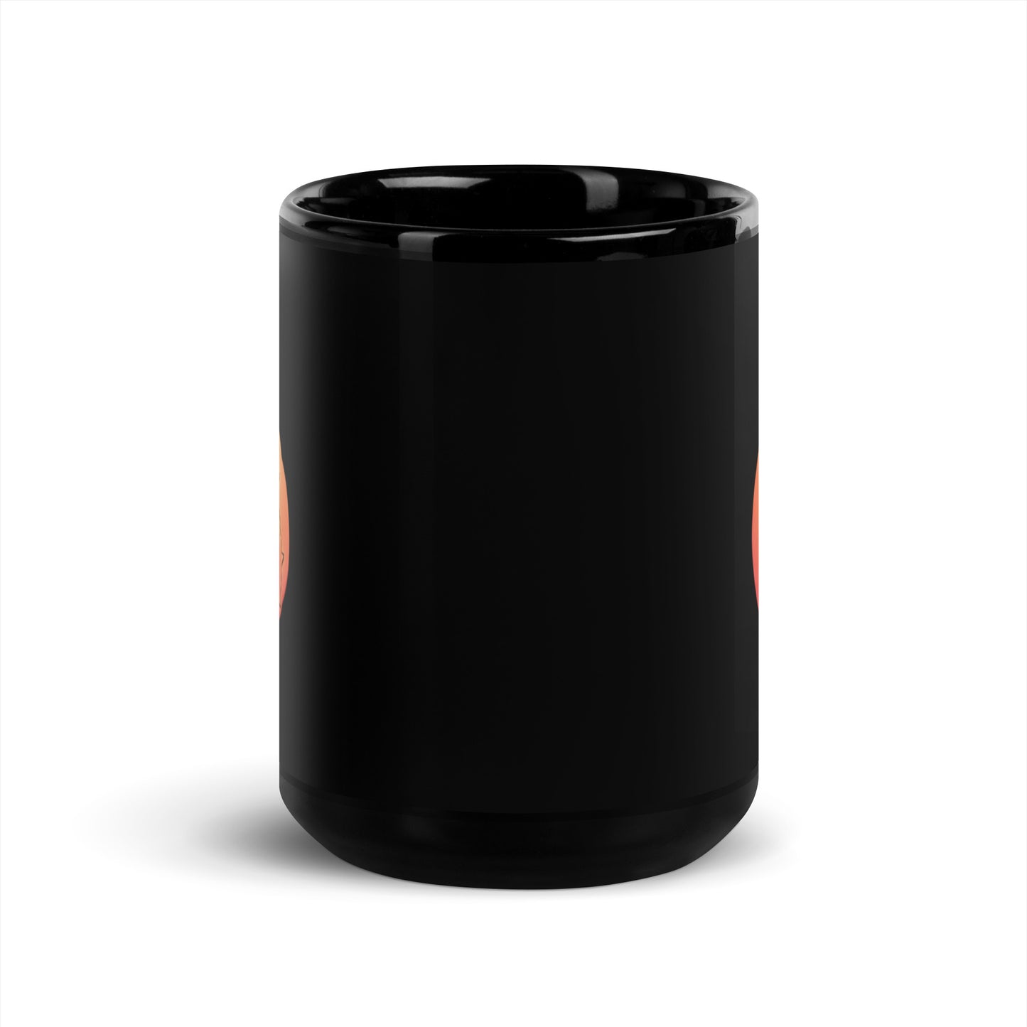 Baker County Georgia Black Glossy Mug