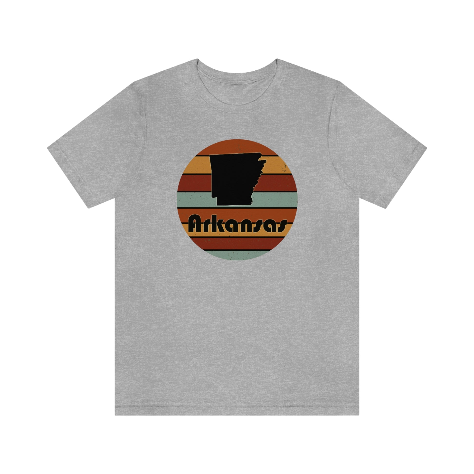 Arkansas Retro Sunset Unisex Jersey Short Sleeve Tee Tshirt T-shirt