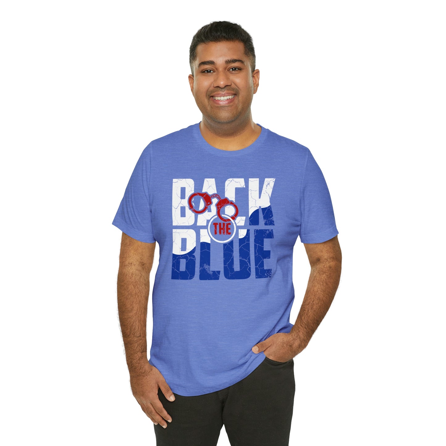 Back the Blue Police Short Sleeve T-shirt