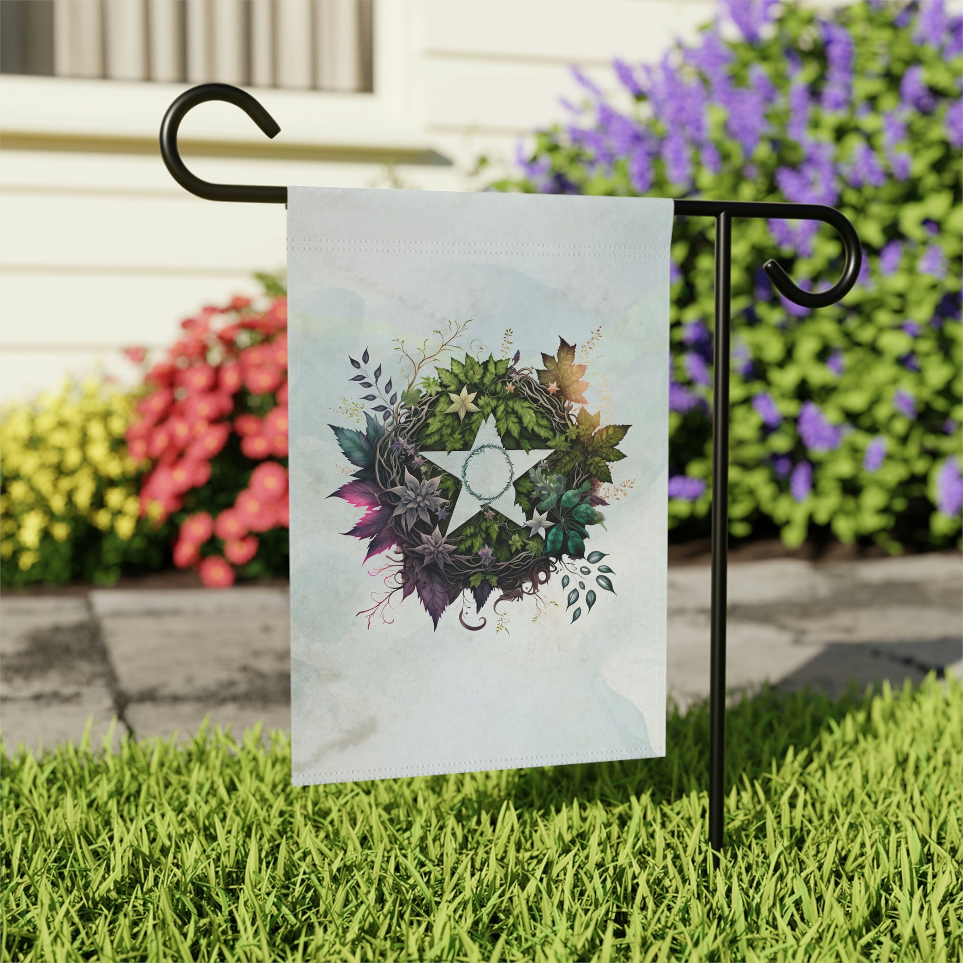 Spring Pentagram Garden & House Banner