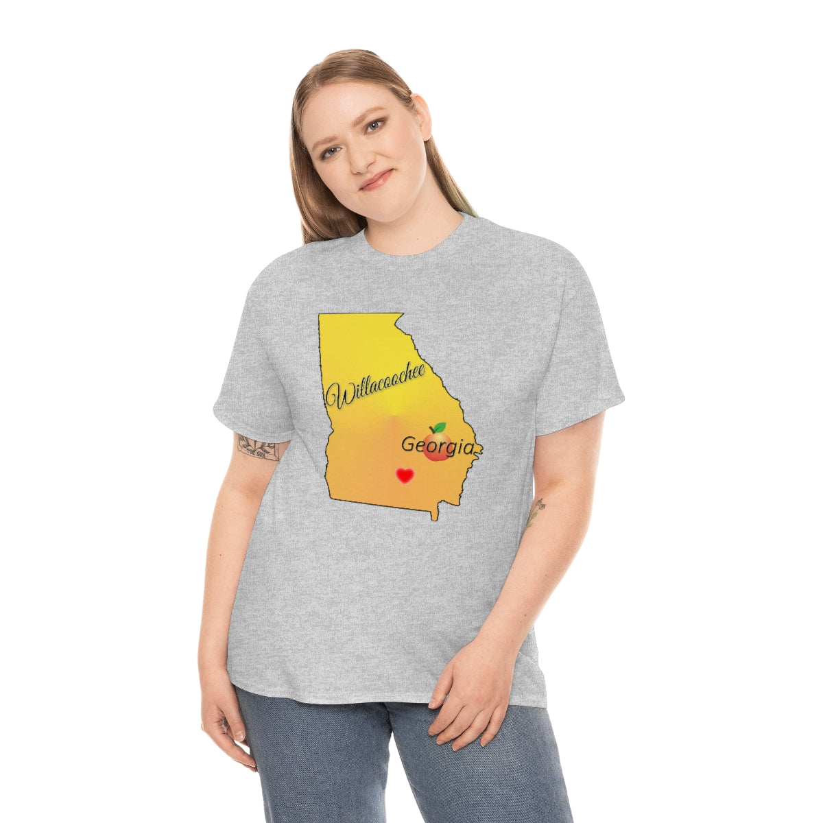 Willacoochee Georgia Unisex Heavy Cotton Tee