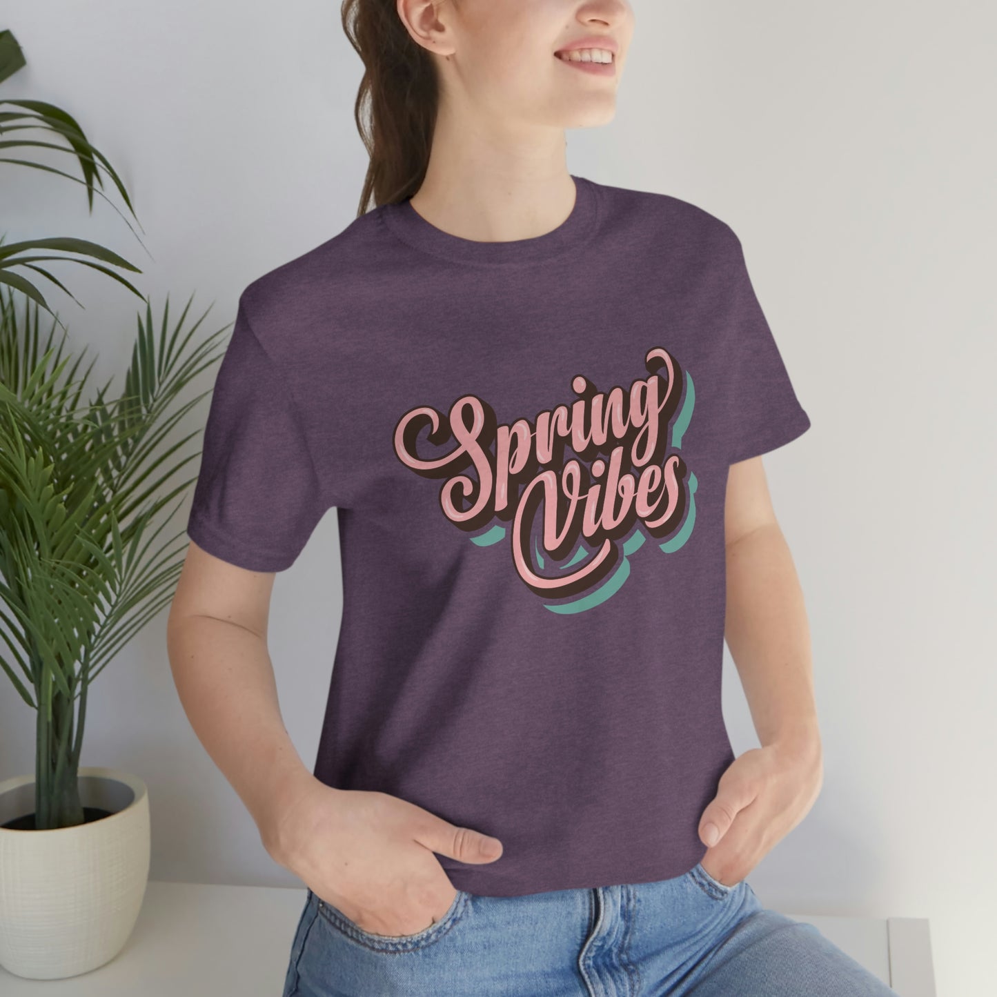 Spring Vibes Unisex Jersey Short Sleeve Tee