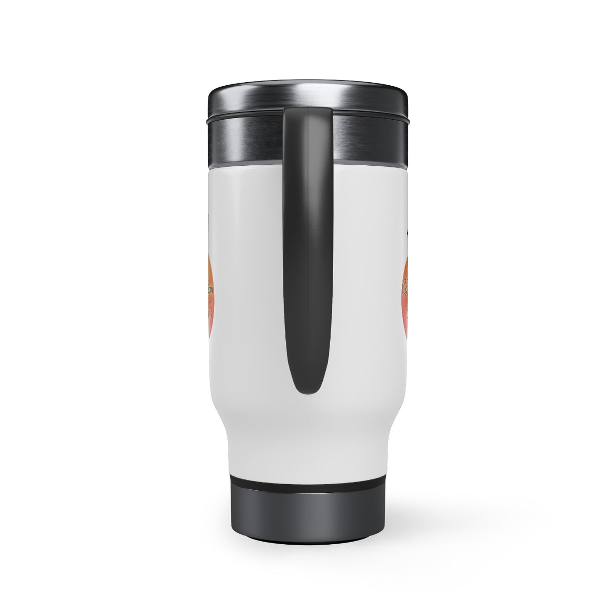 Rockingham Georgia Stainless Steel Travel Mug with Handle, 14oz