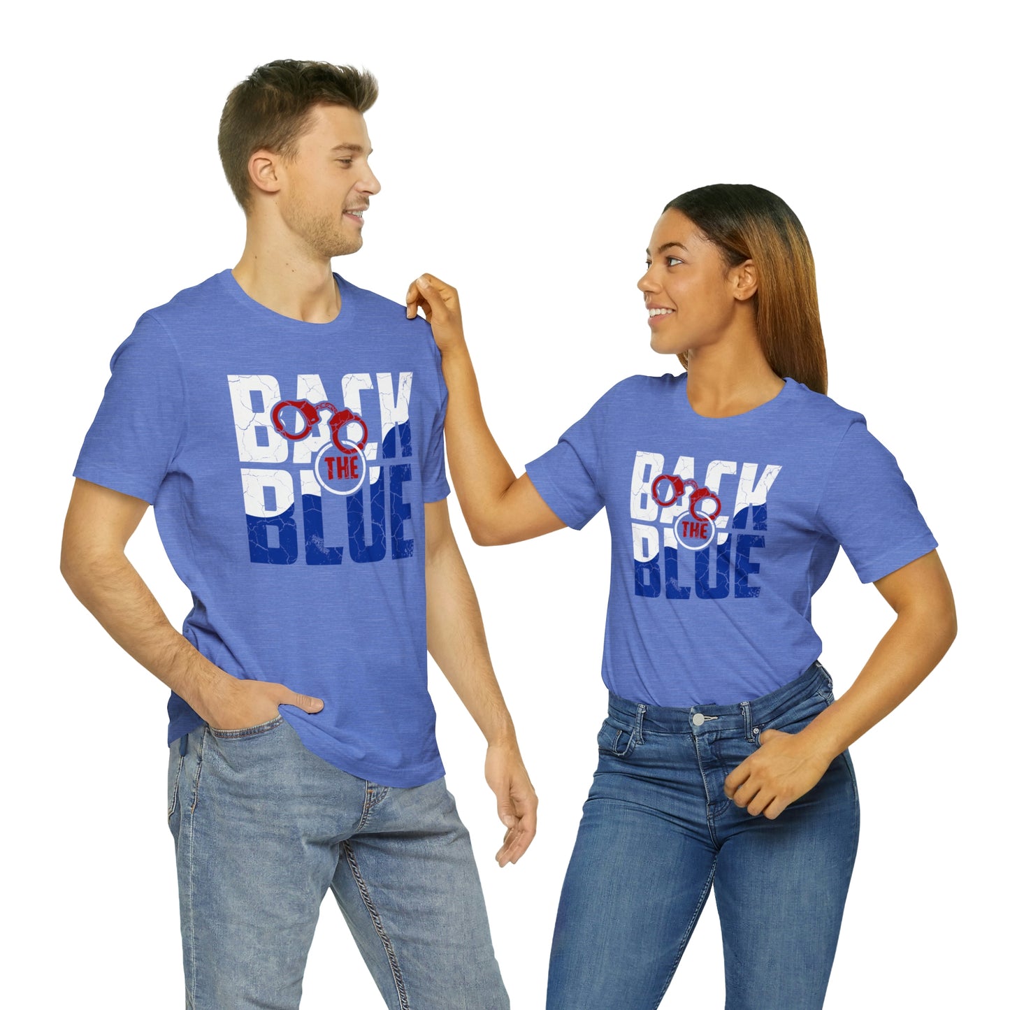 Back the Blue Police Short Sleeve T-shirt