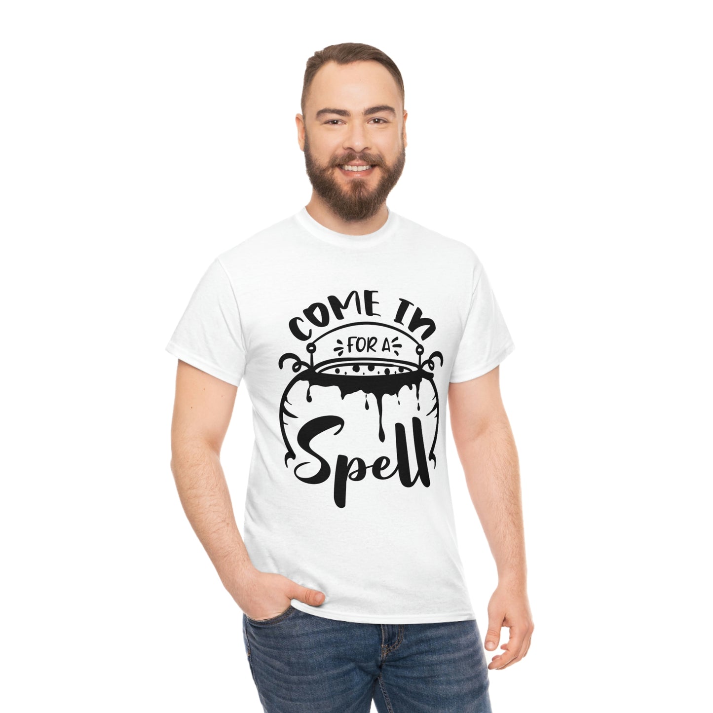 Come in for a Spell Unisex Heavy Cotton Tee