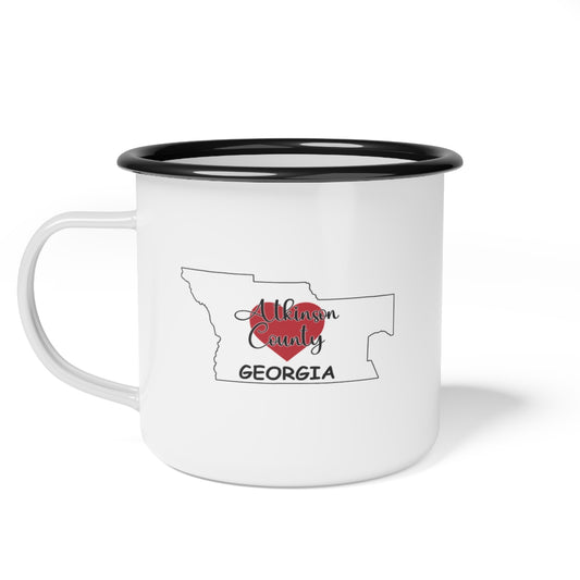 Atkinson County Georgia Enamel Camp Cup