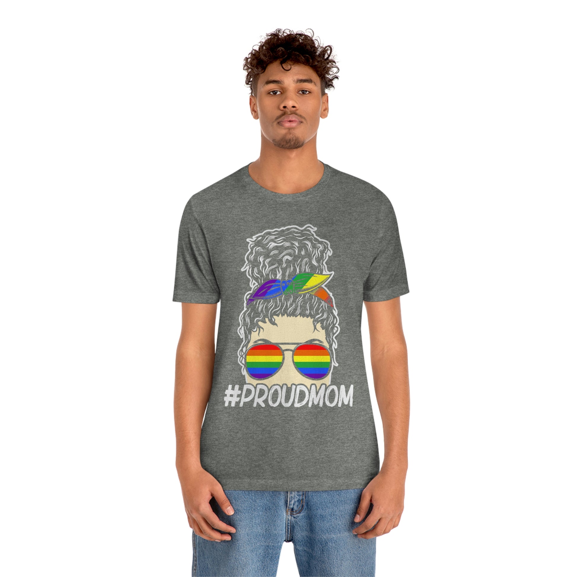 LGBTQIA Proud Mom tshirt tee t-shirt