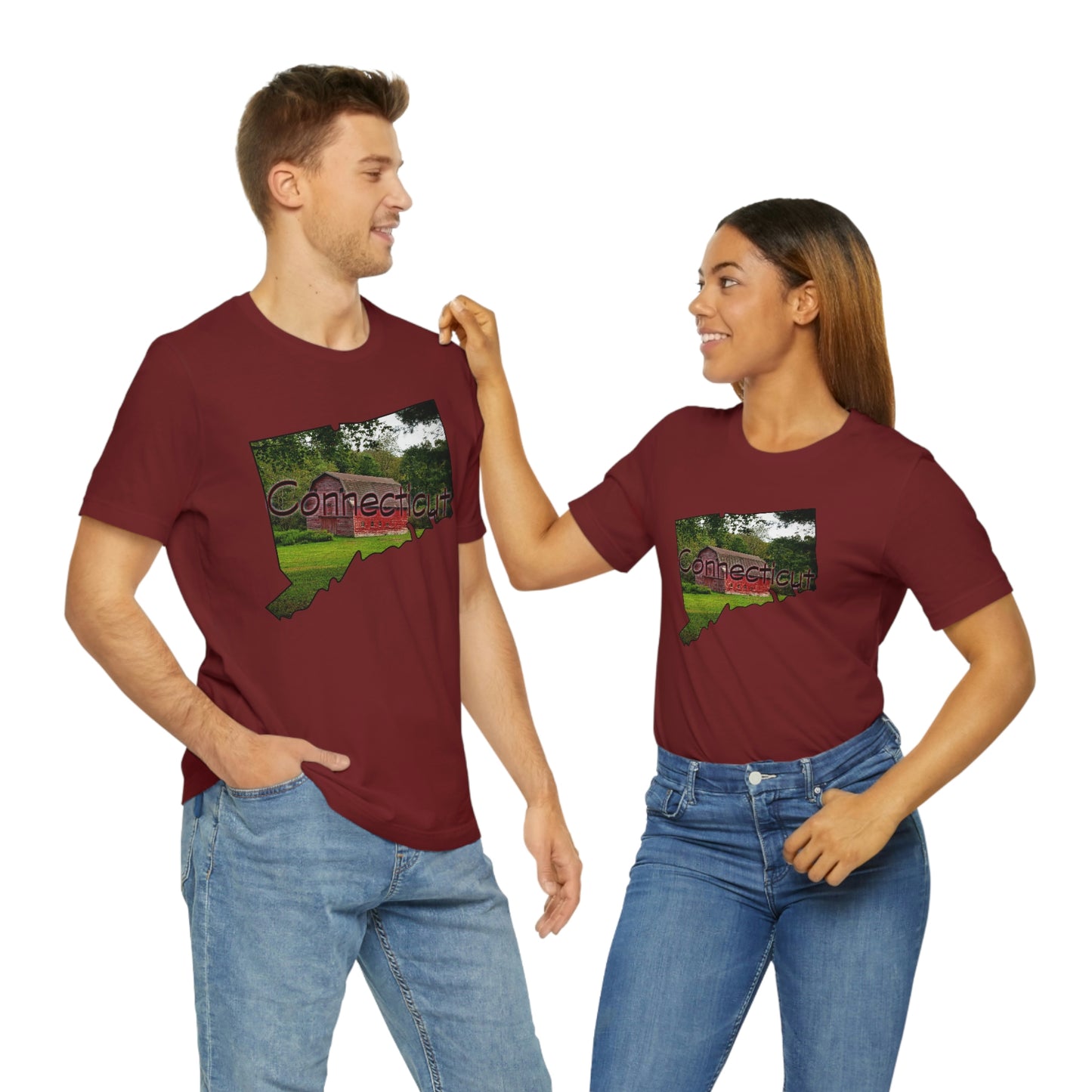 Connecticut Red Barn Short Sleeve  T-shirt