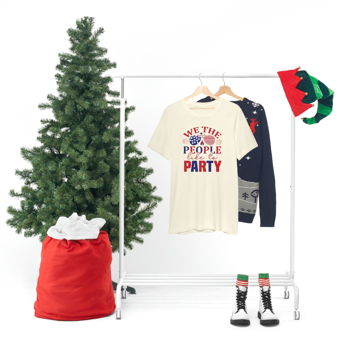 We the People Like to Party Unisex Jersey Short Sleeve Tee