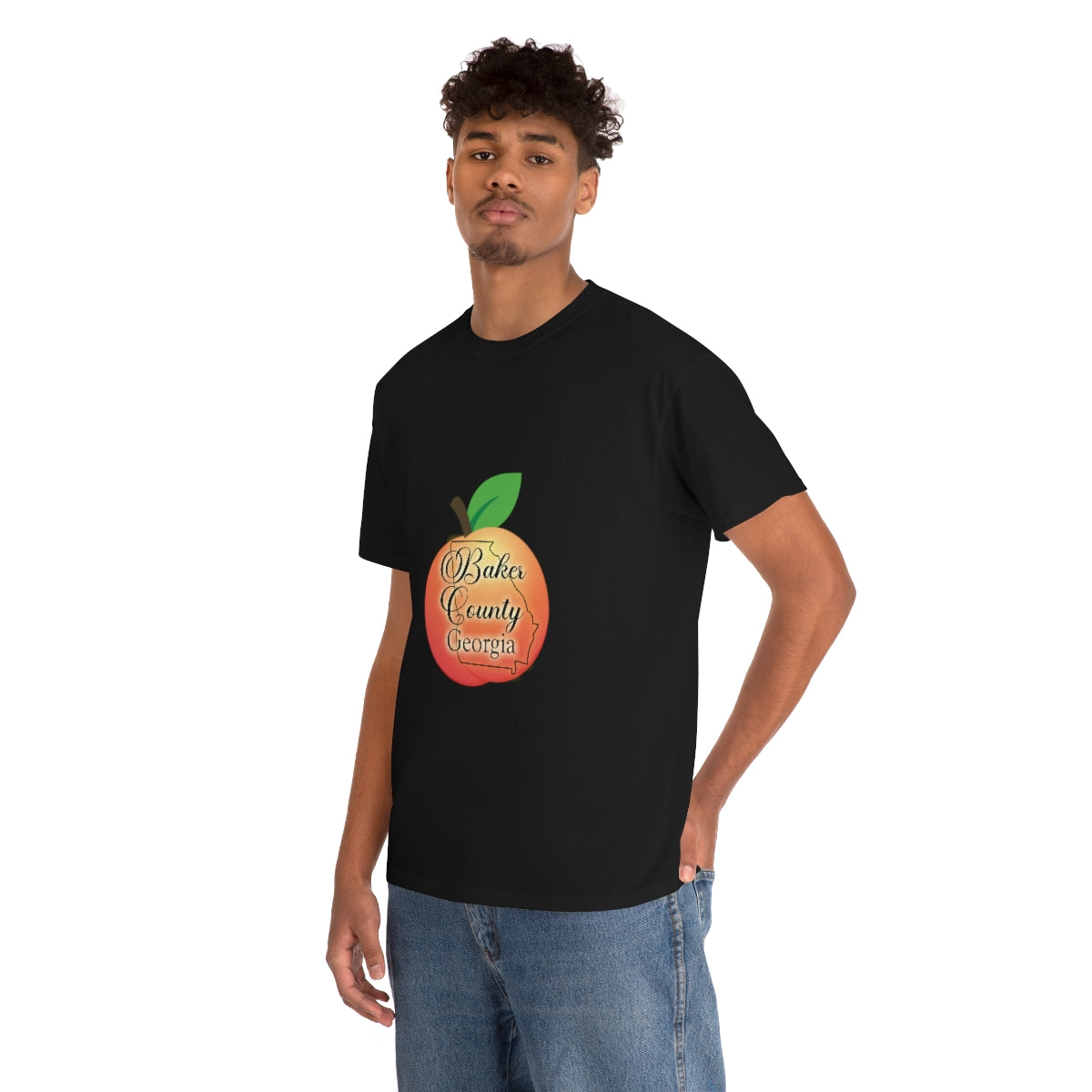 Baker County Georgia Unisex Heavy Cotton Tee