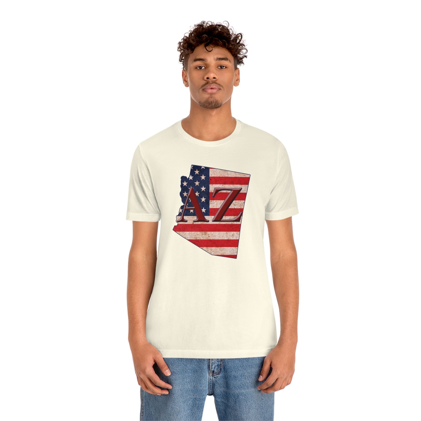Arizona Flag AZ Unisex Jersey Short Sleeve Tee Tshirt T-shirt