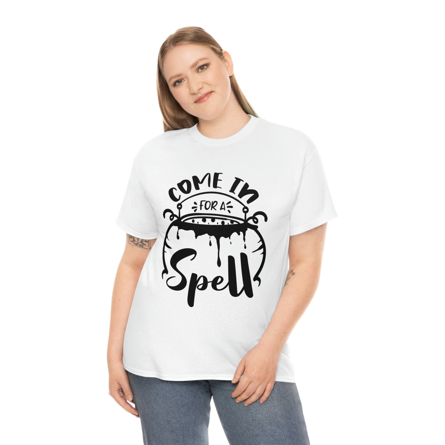 Come in for a Spell Unisex Heavy Cotton Tee