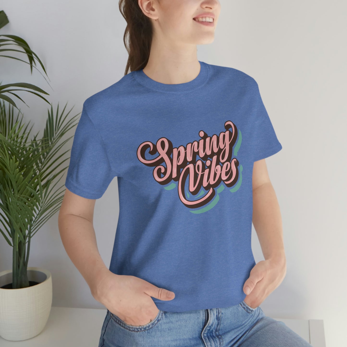 Spring Vibes Unisex Jersey Short Sleeve Tee