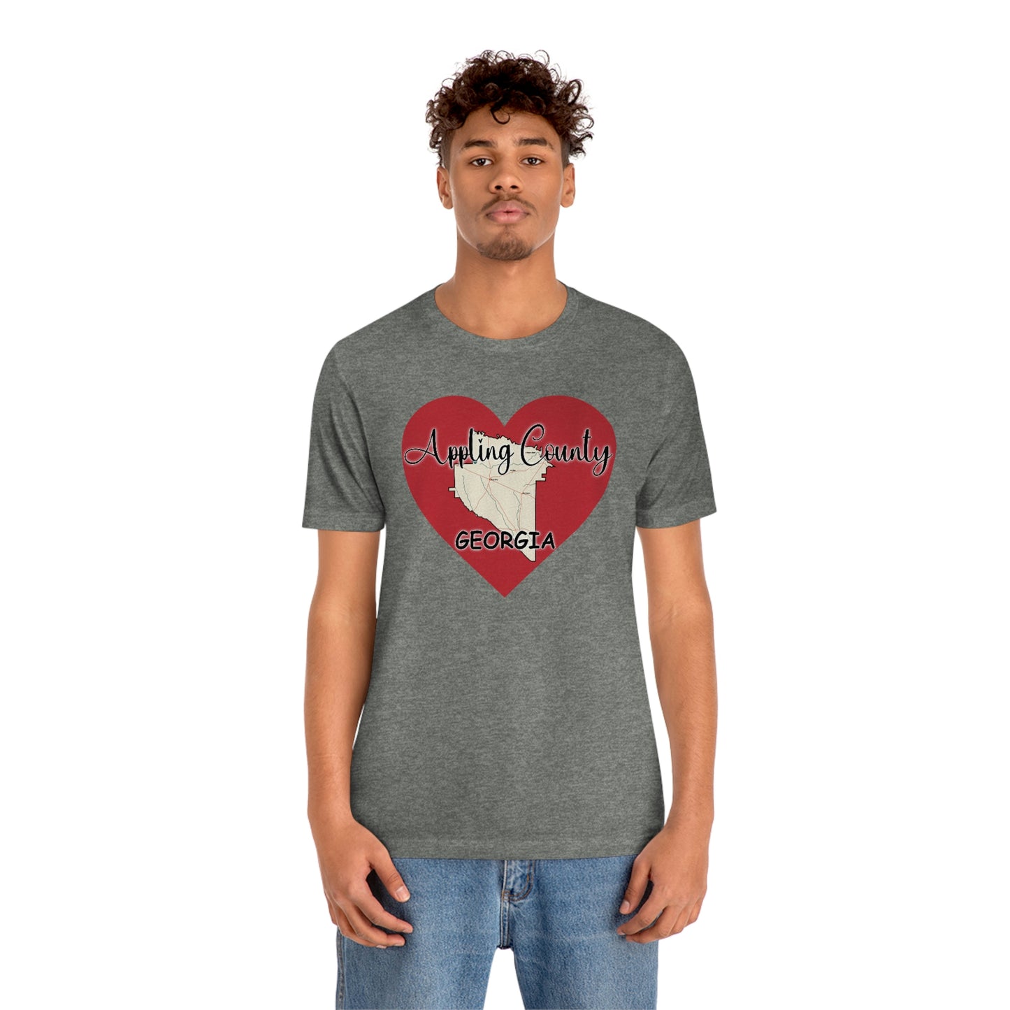 Appling County Georgia Unisex Jersey Short Sleeve Tee