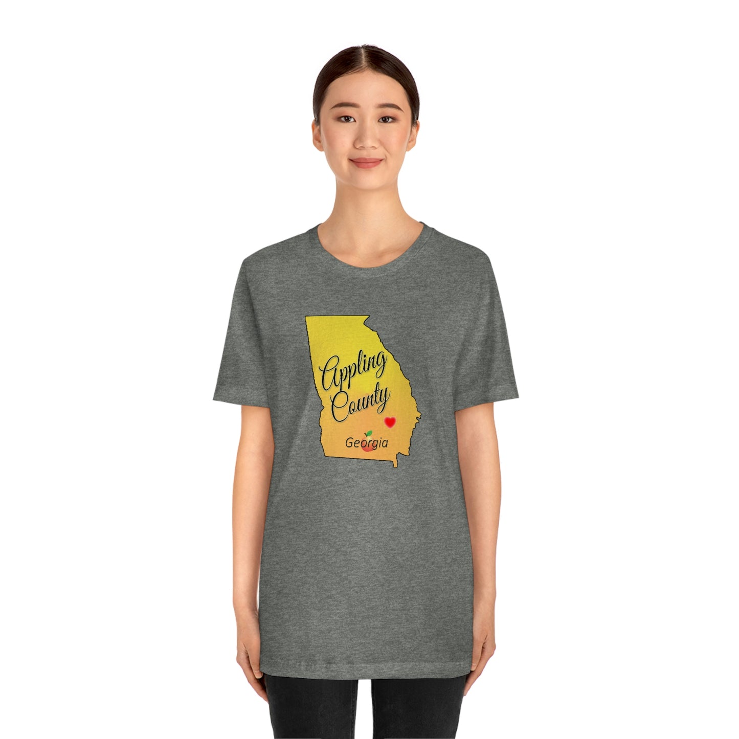 Appling County Georgia Unisex Jersey Short Sleeve Tee