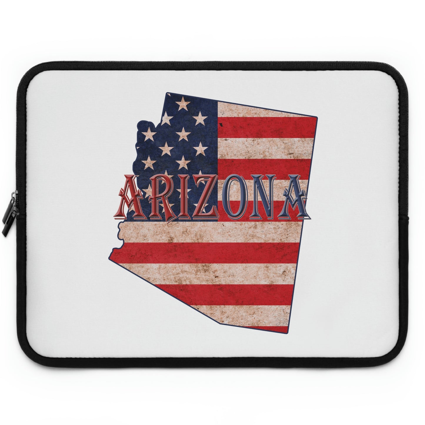 Arizona US Flag Print Laptop Sleeve