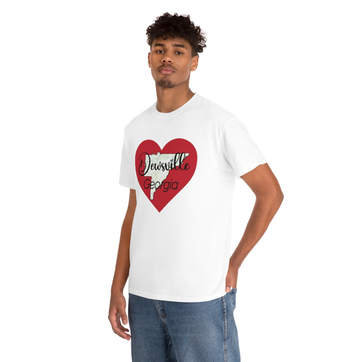 Dewsville Georgia Unisex Heavy Cotton Tee