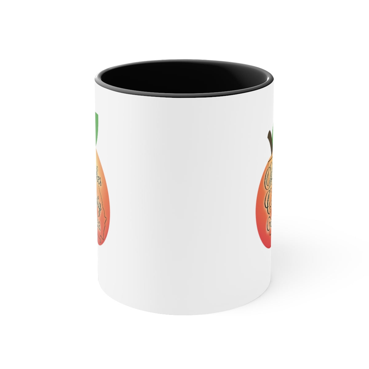 Baker County Georgia Accent Coffee Mug, 11oz