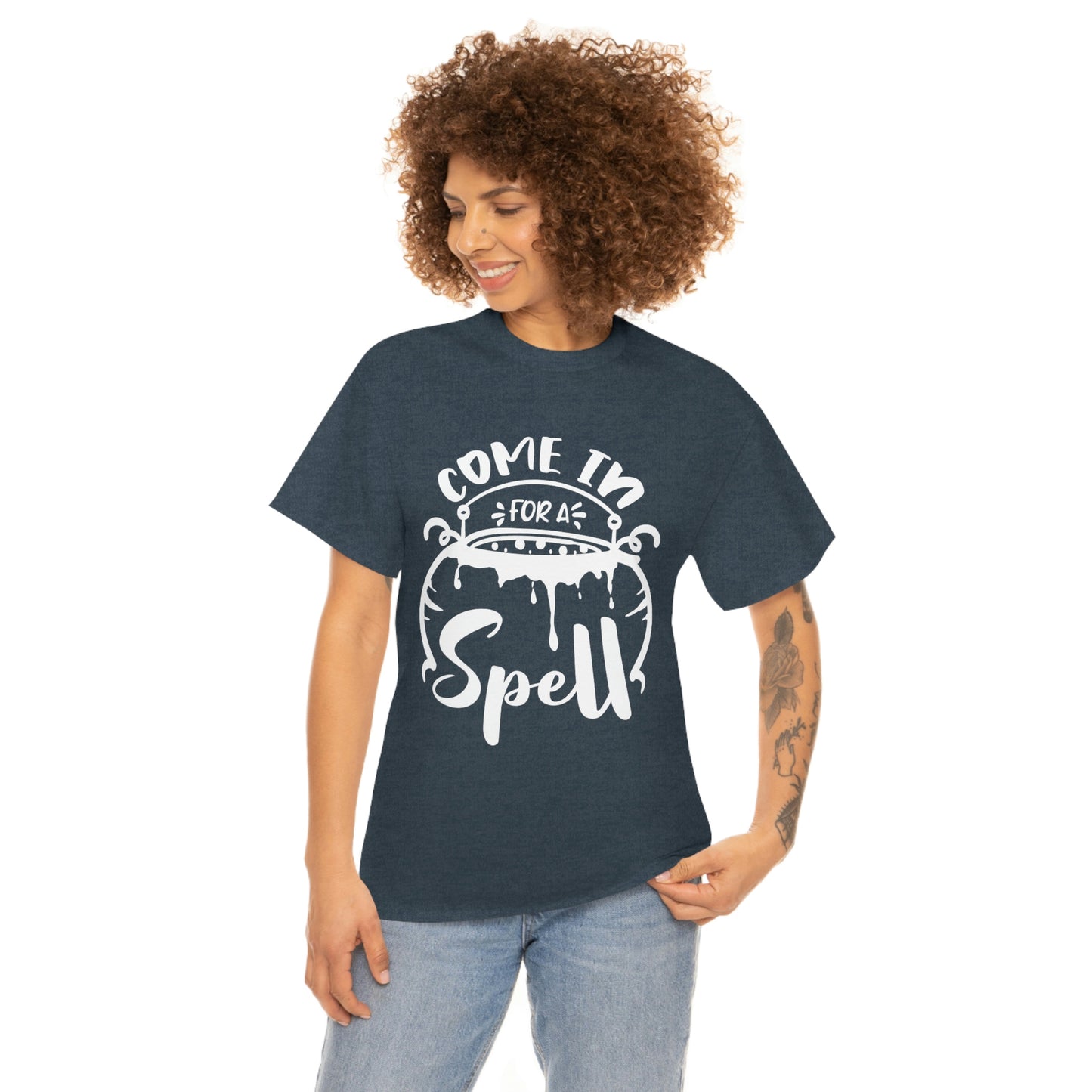 Come in for a Spell Unisex Heavy Cotton Tee