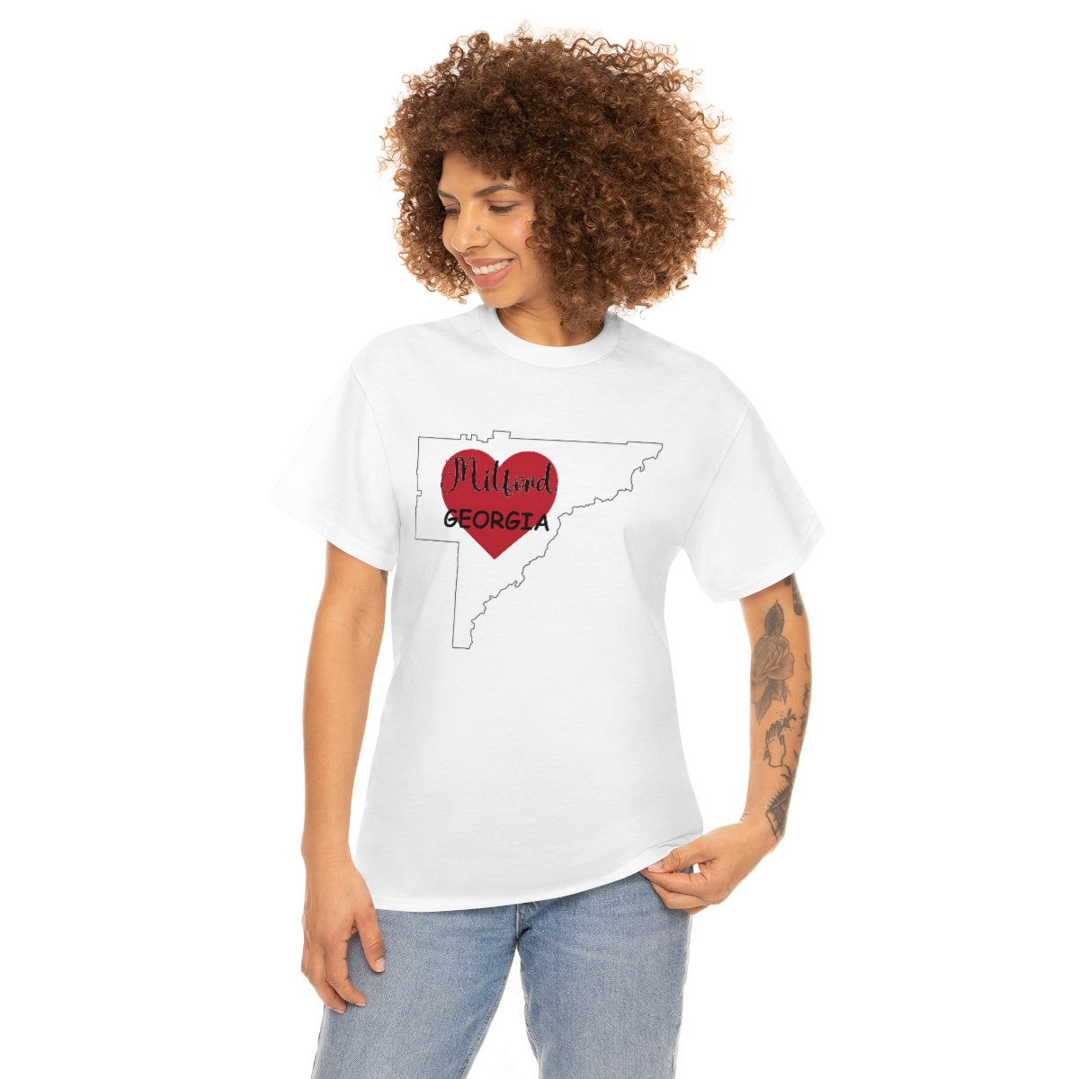Milford Georgia Unisex Heavy Cotton Tee