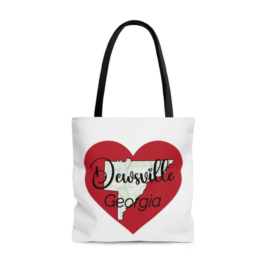 Dewsville Georgia AOP Tote Bag