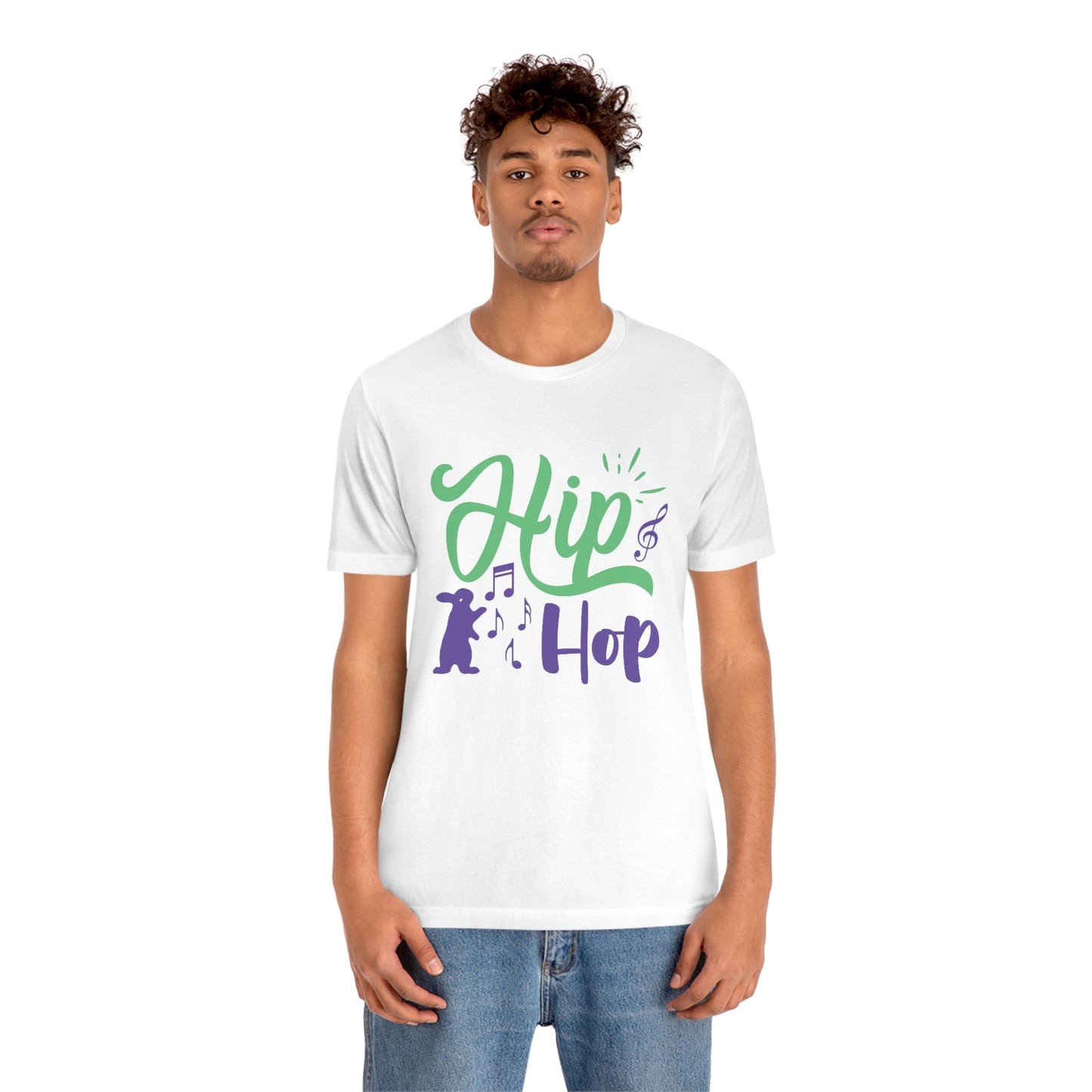Hip Hop Unisex Jersey Short Sleeve Tee