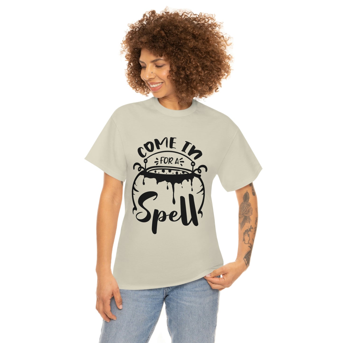 Come in for a Spell Unisex Heavy Cotton Tee