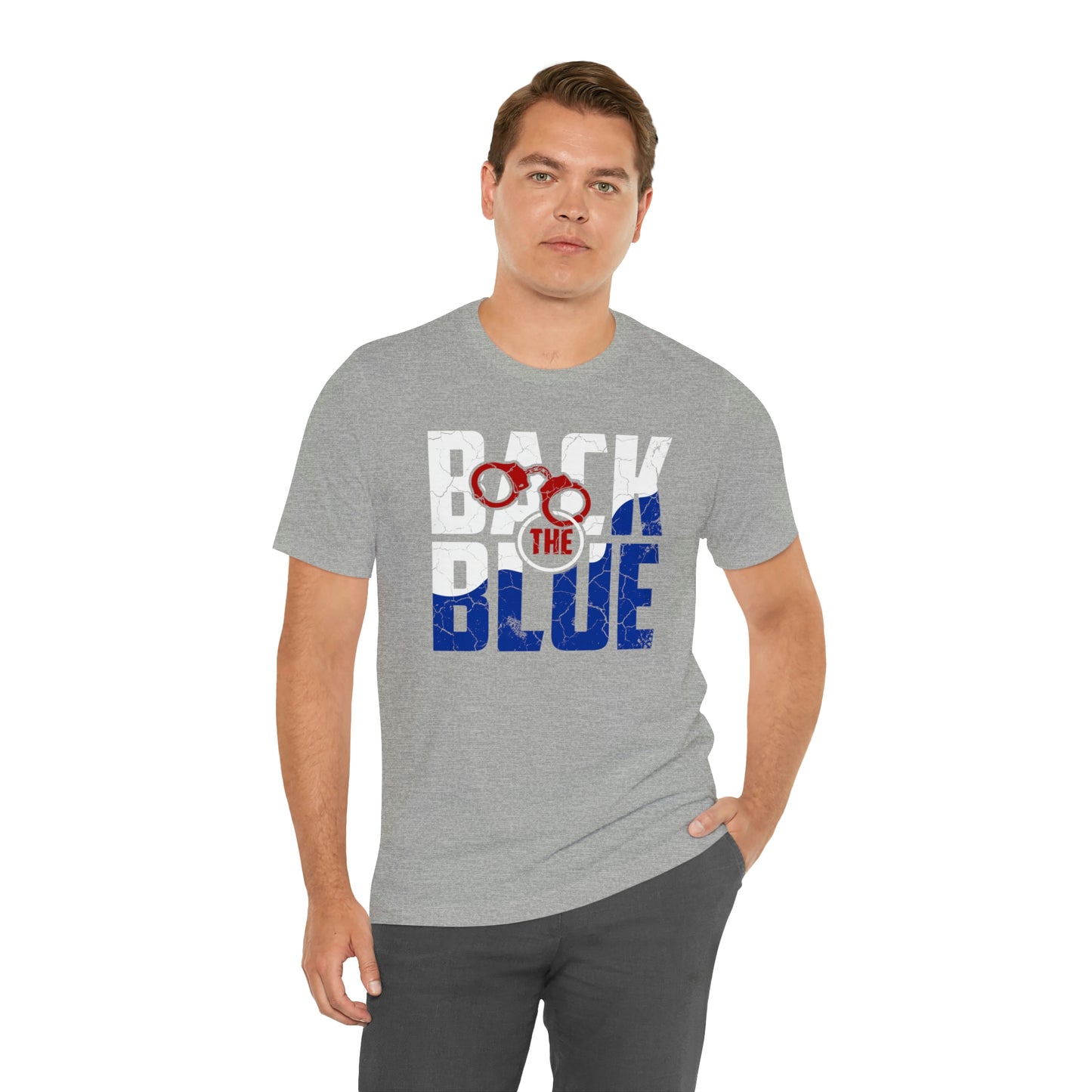 Back the Blue Police Short Sleeve T-shirt