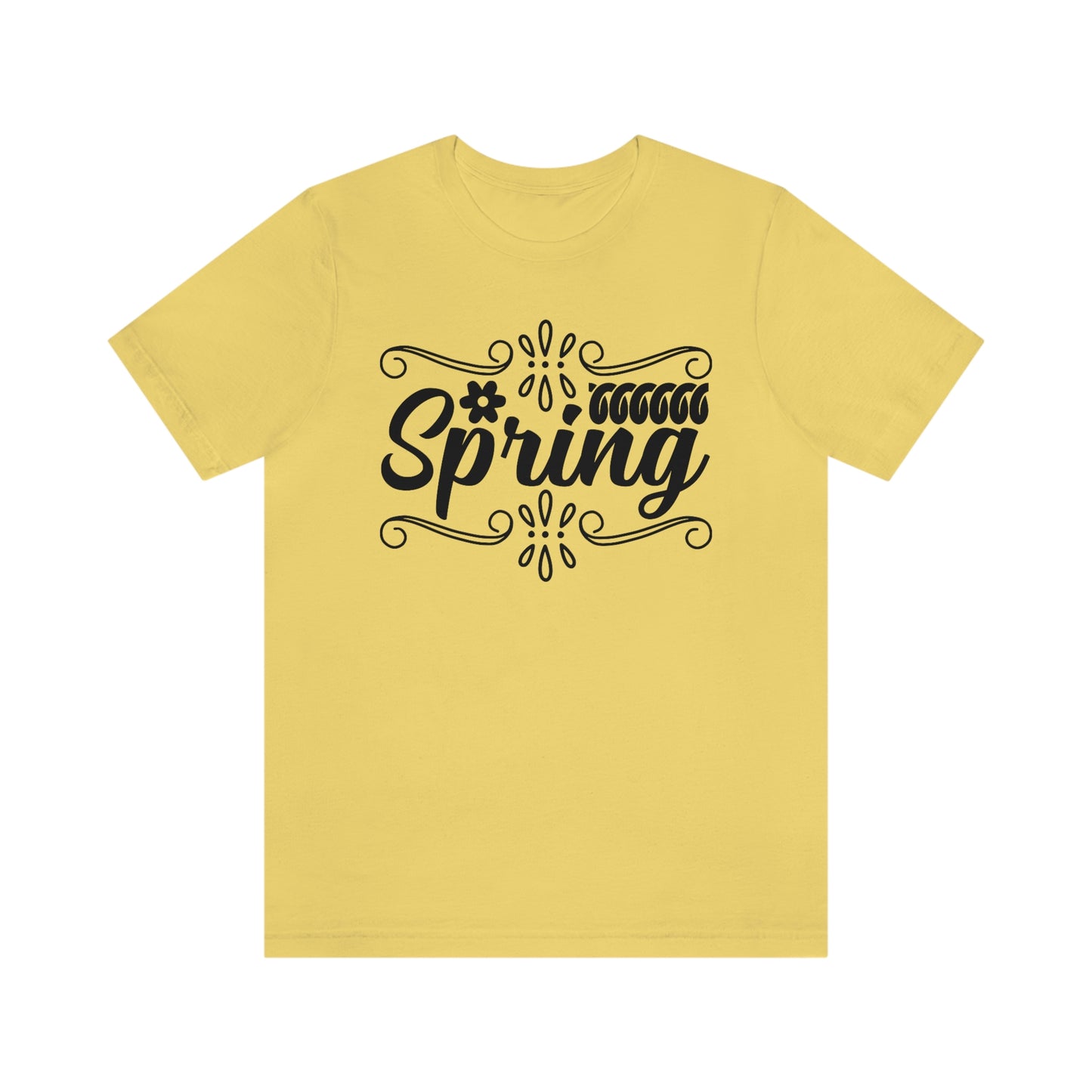 Spring with Frame Unisex Jersey Short Sleeve Tee