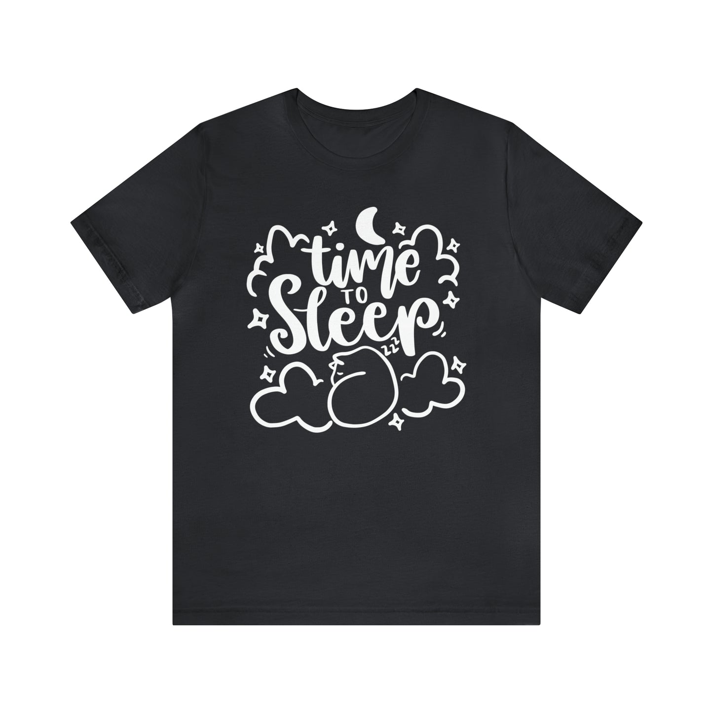 Time to Sleep Cat Short Sleeve T-shirt