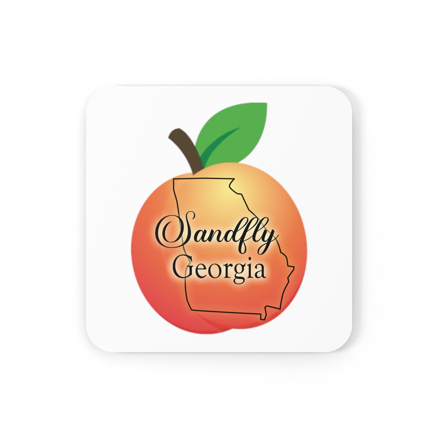 Sandfly Georgia Corkwood Coaster Set