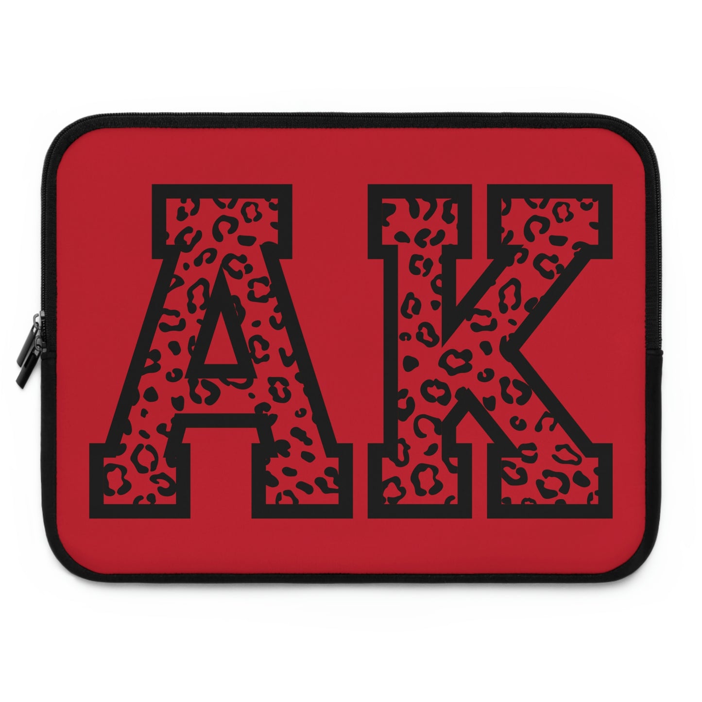 Alaska Leopard Print AK Laptop Sleeve