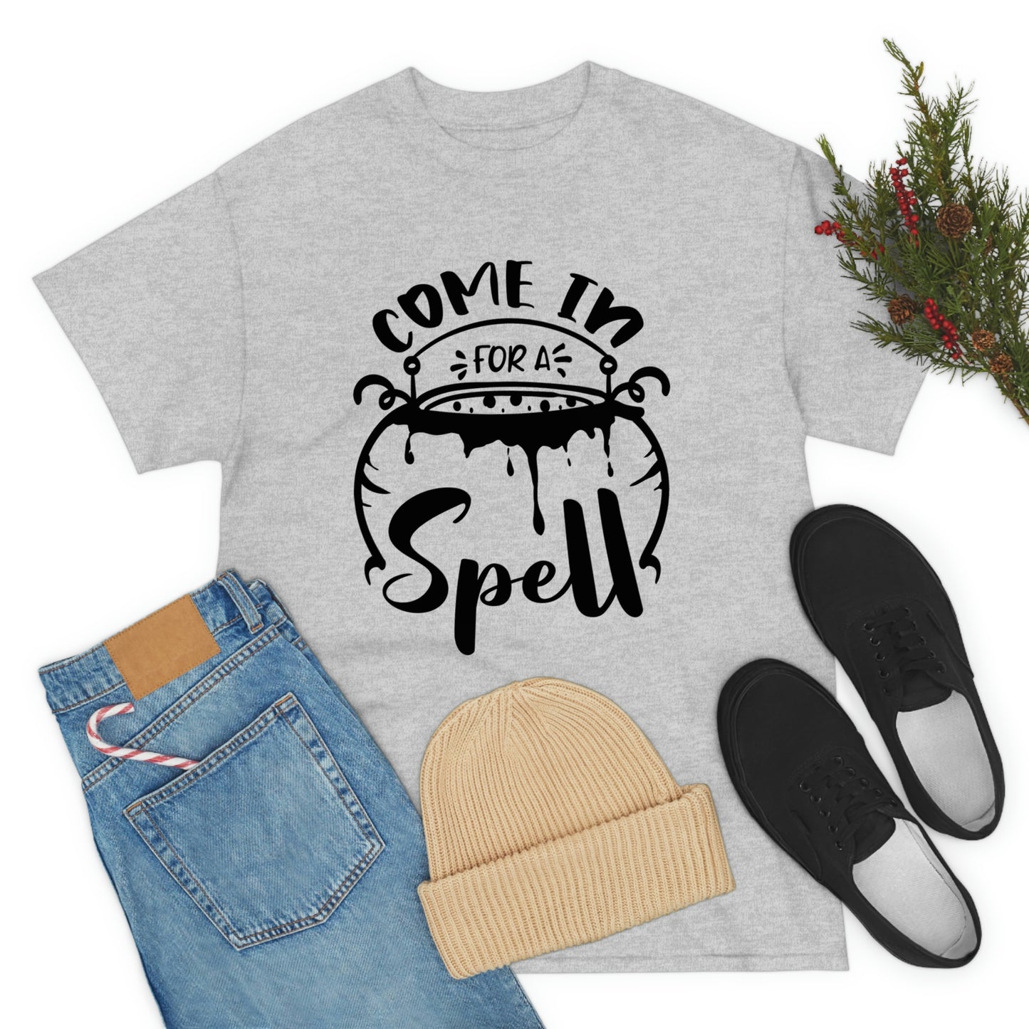Come in for a Spell Unisex Heavy Cotton Tee