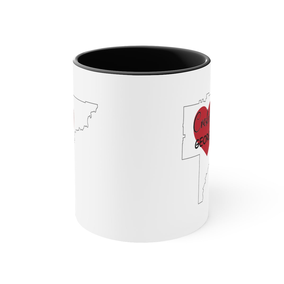 Crestview Georgia Accent Coffee Mug, 11oz