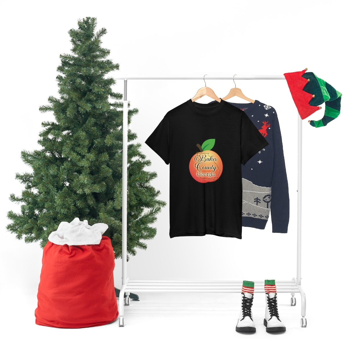 Baker County Georgia Unisex Heavy Cotton Tee