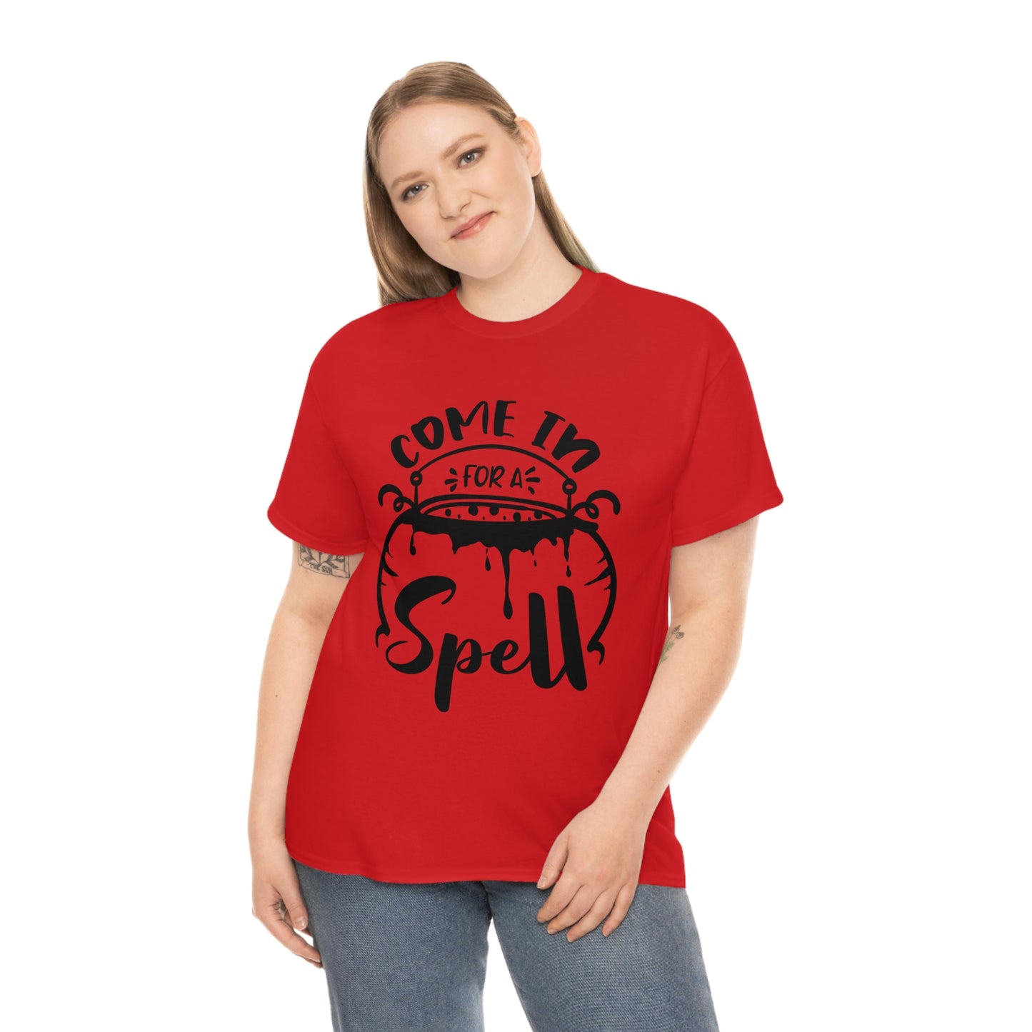 Come in for a Spell Unisex Heavy Cotton Tee