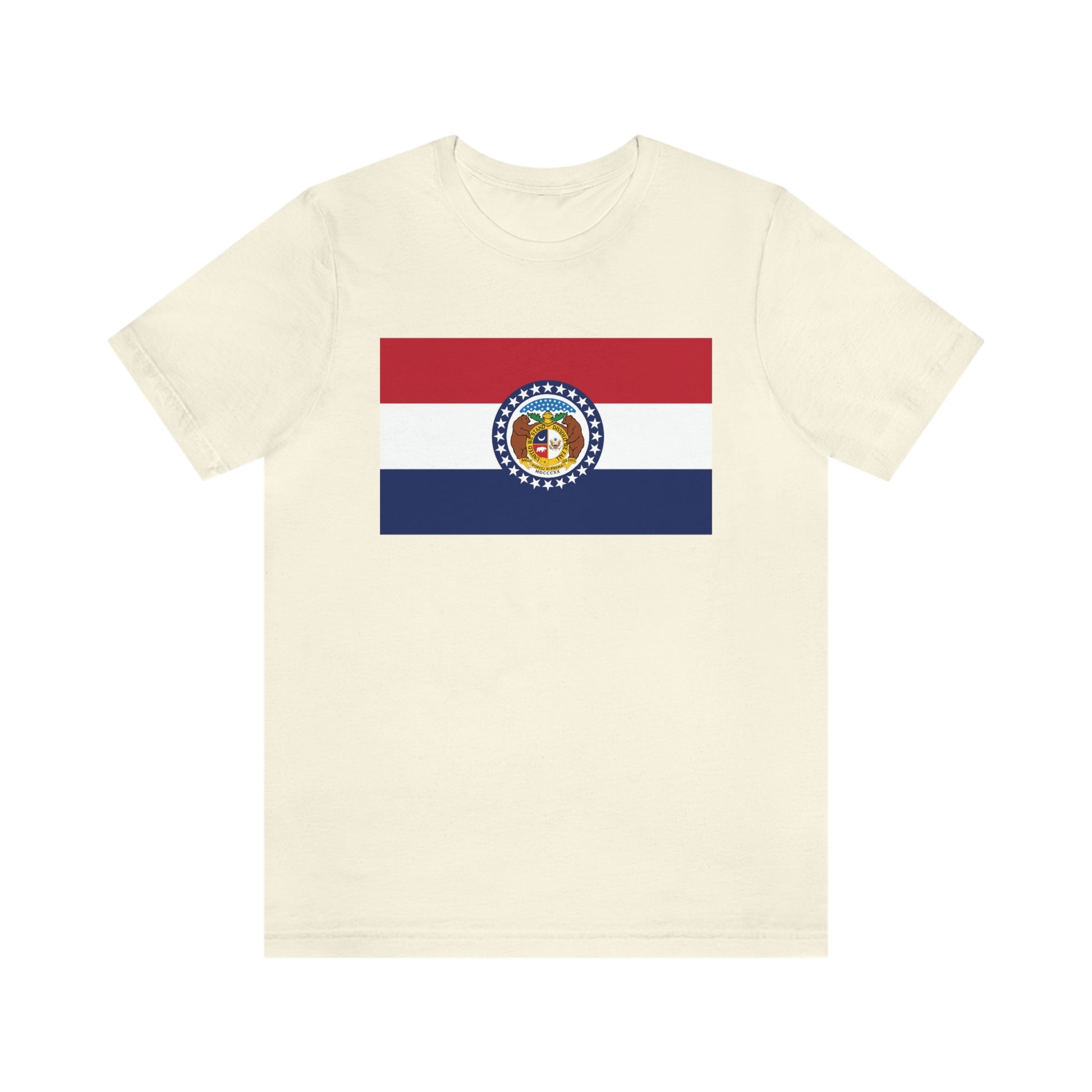 Missouri Flag Unisex Jersey Short Sleeve Tee Tshirt T-shirt
