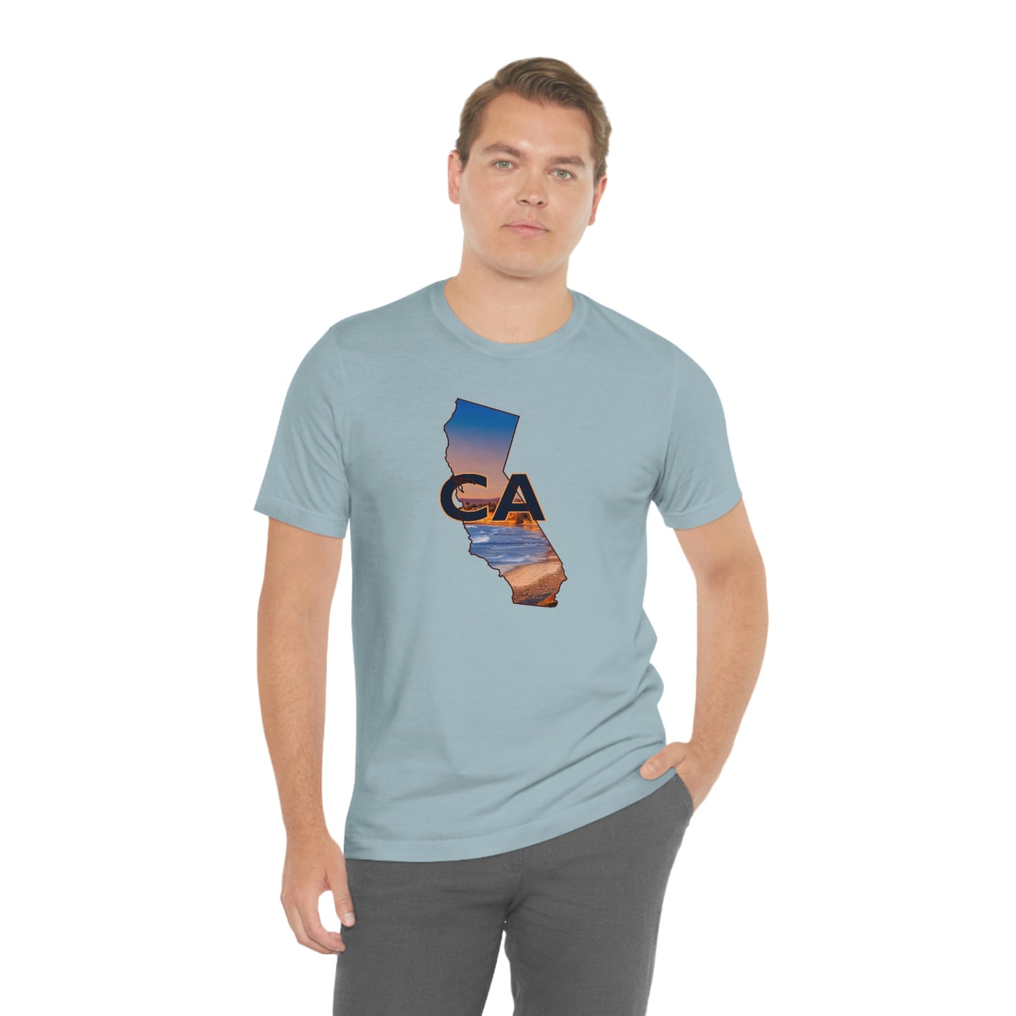 California Beach Unisex Jersey Short Sleeve Tee Tshirt T-shirt